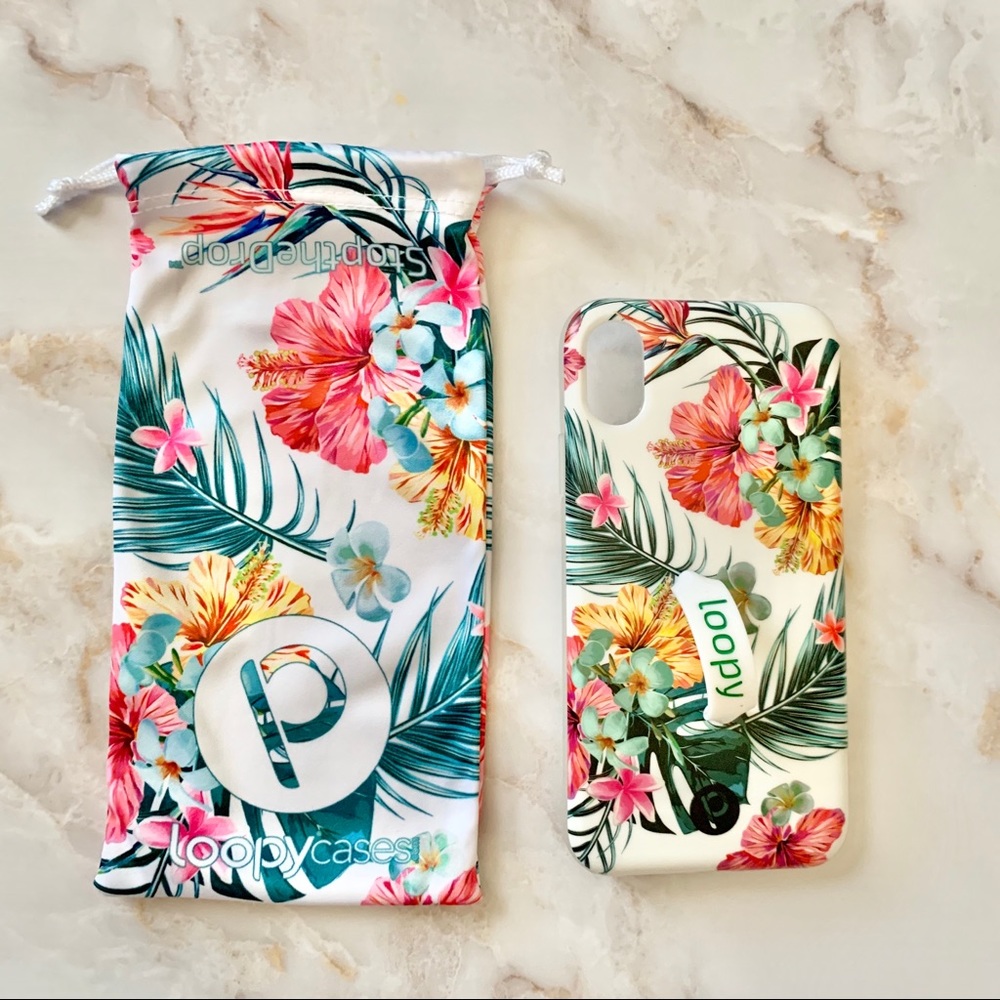 Hibiscus Loopy Case for iPhone X/XS